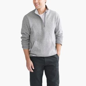 NWOT J Crew Sweater‎ fleece half-zip